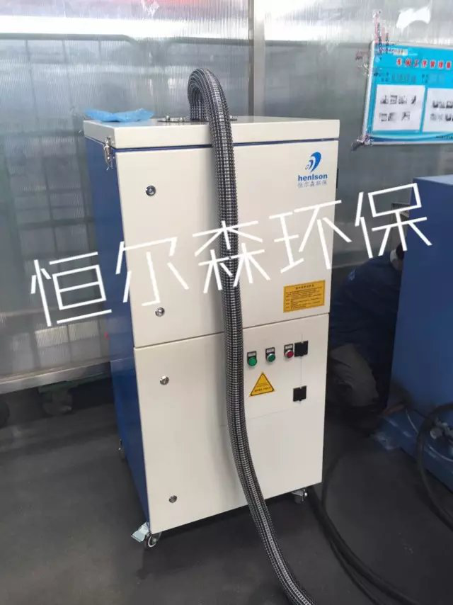沧州某电动车有限公司采用高负压焊烟净化器